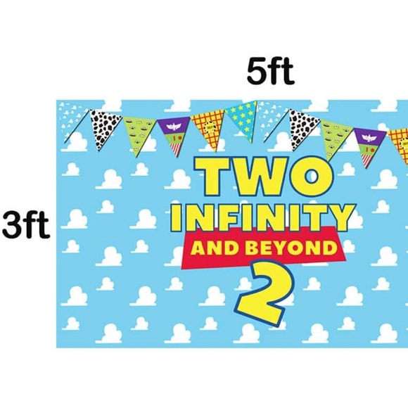 Toy Story TWO Infinity and Beyond Party Supplies - Picture 1 of 3